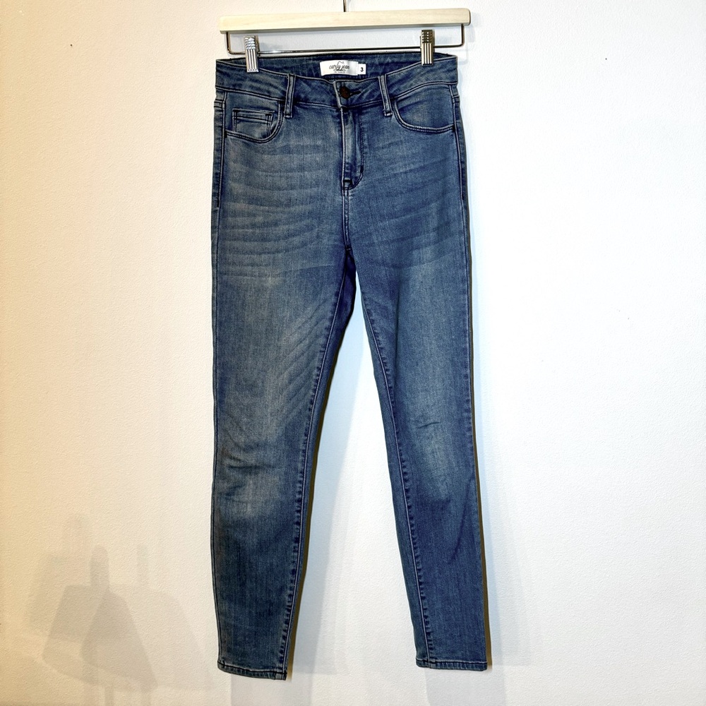 Carly Jean Los Angeles (CJLA) Tate Jeans - medium wash, sz. 3, skinny stretch